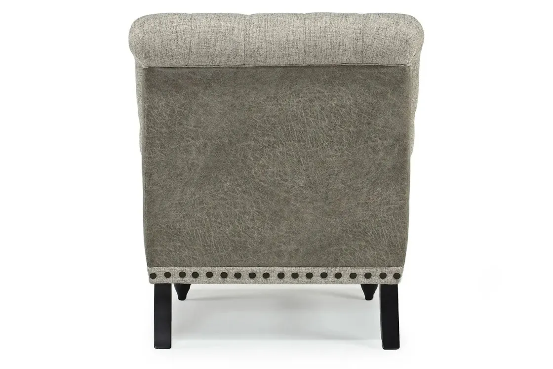 Mor Furniture Linen Accent Chair In Stone