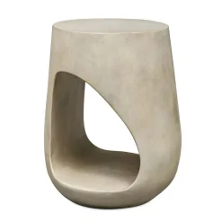 Mor Furniture Lithos Outdoor Accent Table In Gray