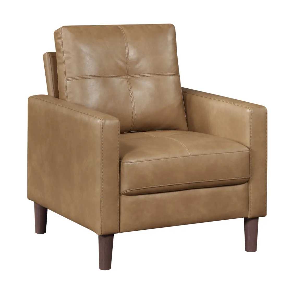 Mor Furniture Lois Chair In Camel Brown