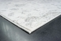 Mor Furniture London Springs Rug In Ivory & Blue/Gray, 5’ X 7’