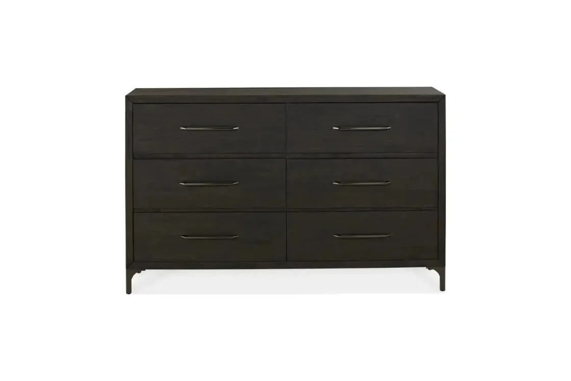 Mor Furniture Lucerne Dresser In Vintage Coffee