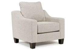 Mor Furniture Lucy Chair In Splash Charcoal