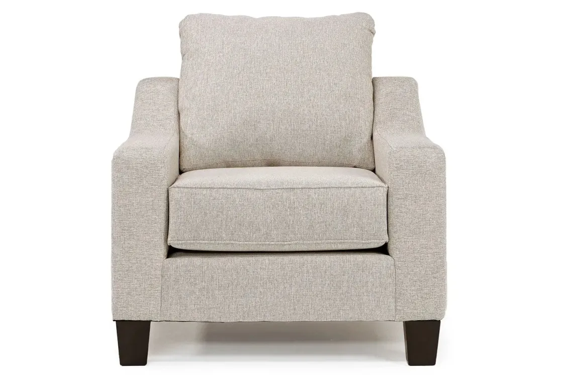 Mor Furniture Lucy Chair In Splash Charcoal