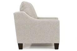 Mor Furniture Lucy Chair In Splash Charcoal