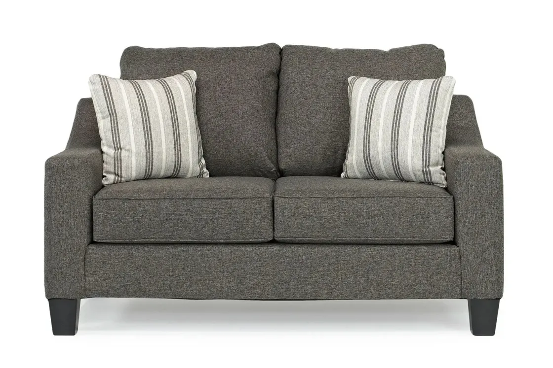 Mor Furniture Lucy Loveseat In Splash Linen