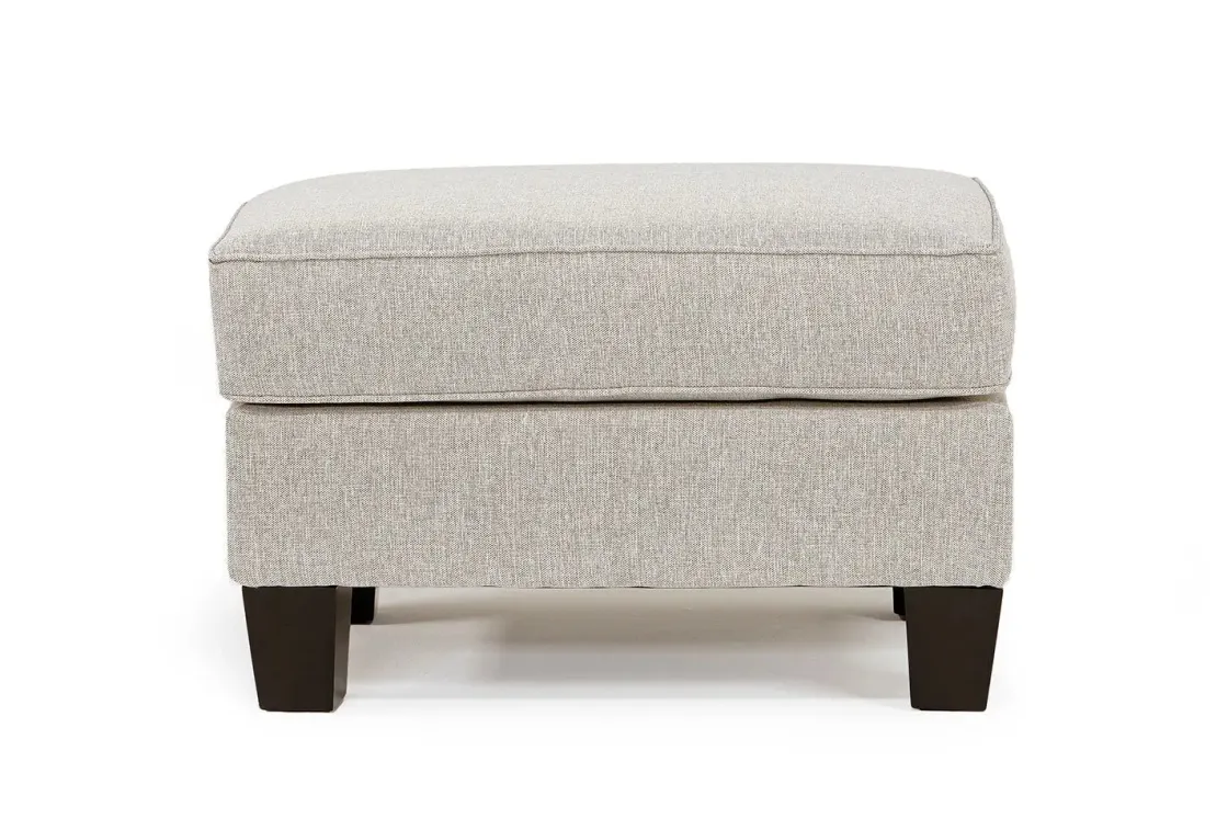 Mor Furniture Lucy Ottoman In Splash Linen