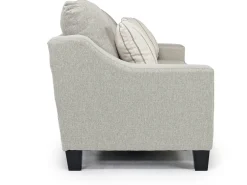 Mor Furniture Lucy Queen Sleeper Sofa In Splash Charcoal