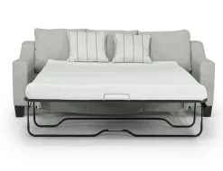 Mor Furniture Lucy Queen Sleeper Sofa W/ Mattress In Splash Charcoal