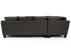 Mor Furniture Lucy Tux Sofa Chaise Sectional In Splash Linen, Right Facing