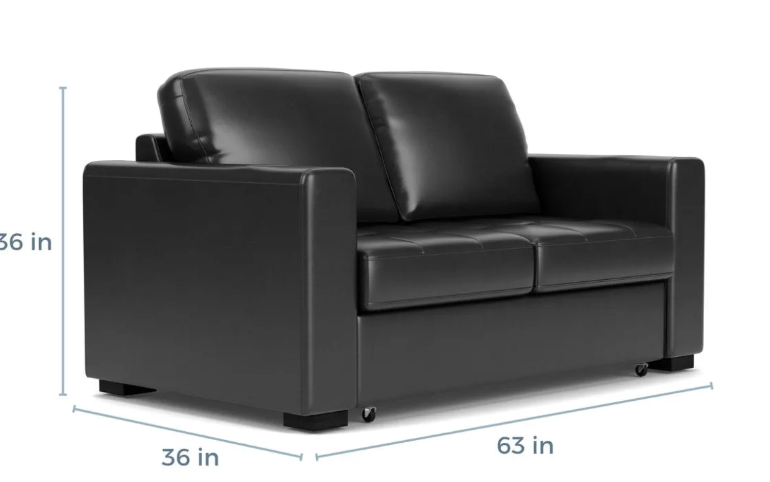 Mor Furniture Luigi Full Sleeper Loveseat In