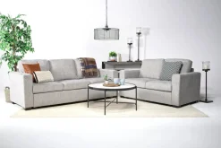 Mor Furniture Luigi Queen Sleeper Sofa In Gray