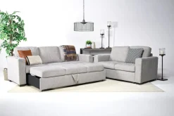 Mor Furniture Luigi Queen Sleeper Sofa In Gray