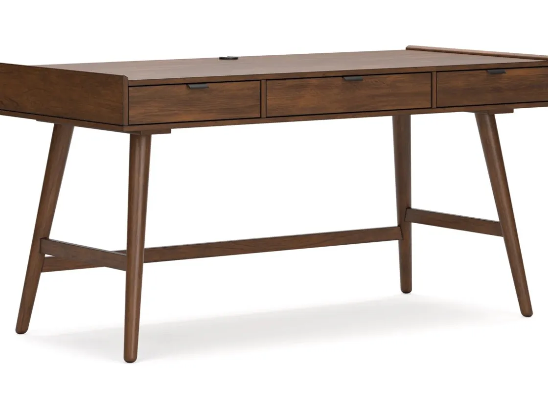 Mor Furniture Lyncott Office Desk In Brown