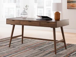 Mor Furniture Lyncott Office Desk In Brown