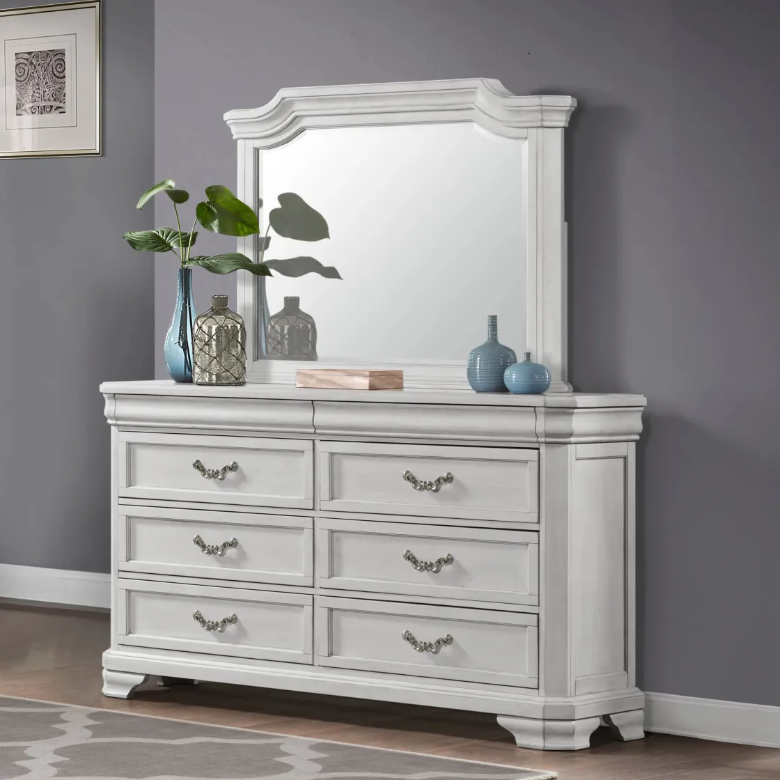 Mor Furniture Lyndhurst Dresser In Walnut