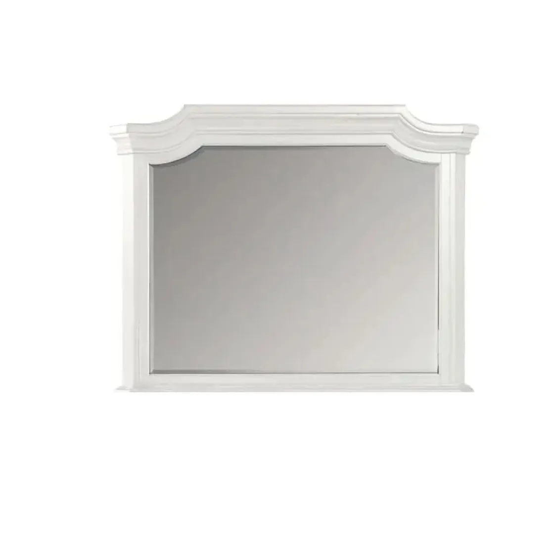 Mor Furniture Lyndhurst Mirror In Vintage White