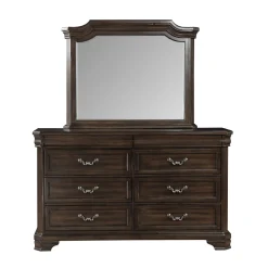 Mor Furniture Lyndhurst Mirror In Vintage White