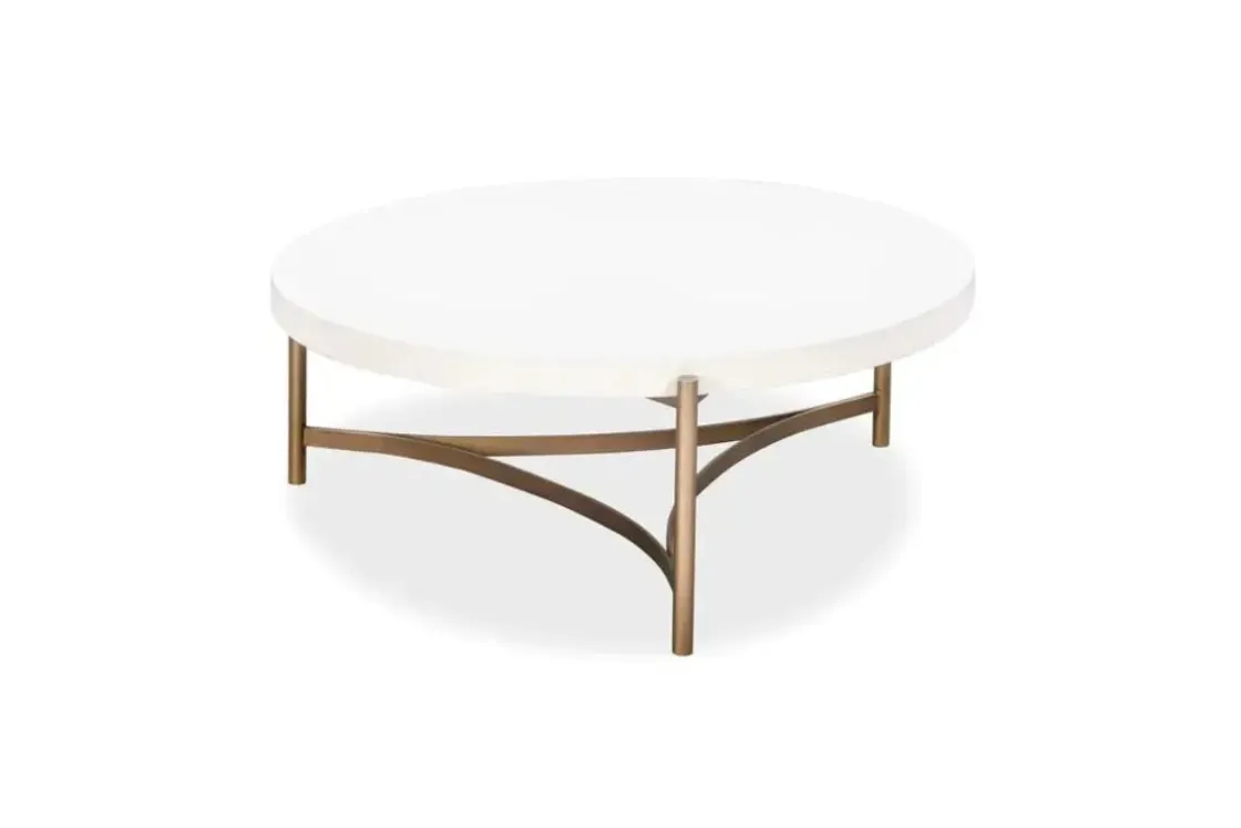 Mor Furniture Lyon Coffee Table In Ivory