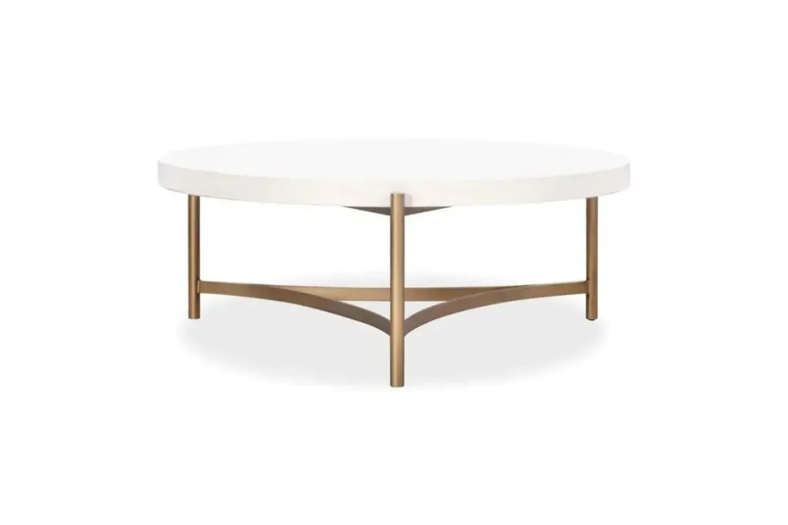 Mor Furniture Lyon Coffee Table In Ivory