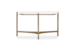 Mor Furniture Lyon Console Table In Ivory
