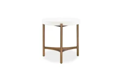 Mor Furniture Lyon End Table In Ivory