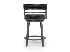 Mor Furniture Madrid Counter Height Stool In Auburn & Brown, Swivel
