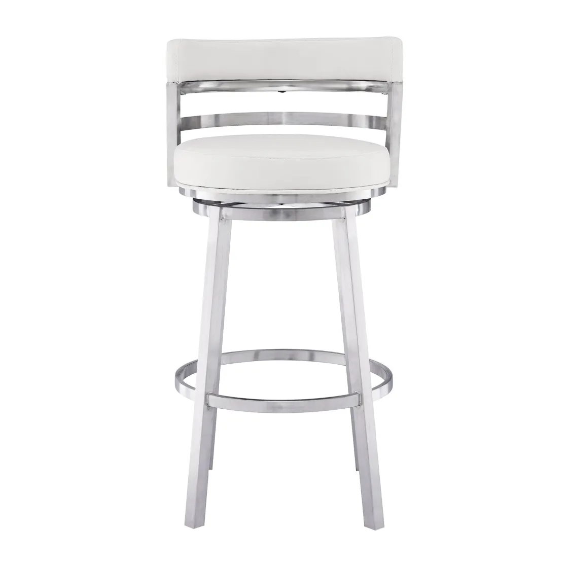 Mor Furniture Madrid Swivel Barstool In Gray