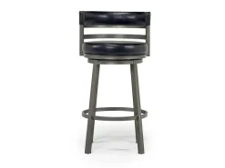 Mor Furniture Madrid Swivel Barstool In Gray