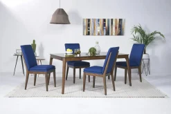 Mor Furniture Maggie Side Chair In Walnut, Set Of 2