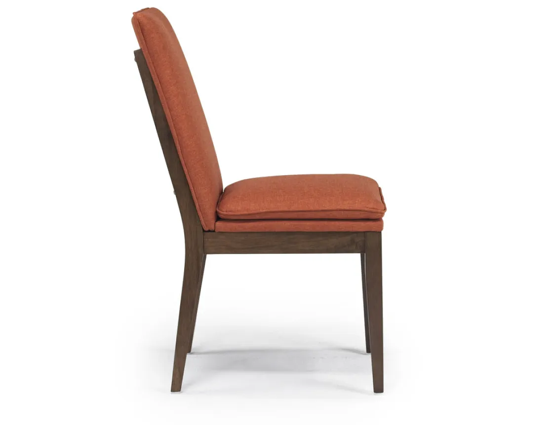 Mor Furniture Maggie Side Chair In Walnut, Set Of 2