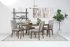 Mor Furniture Maggie Side Chair In Walnut, Set Of 2