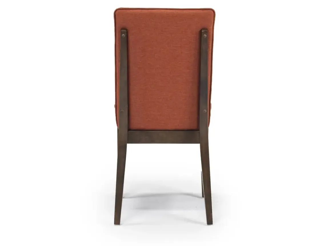 Mor Furniture Maggie Side Chair In Walnut, Set Of 2