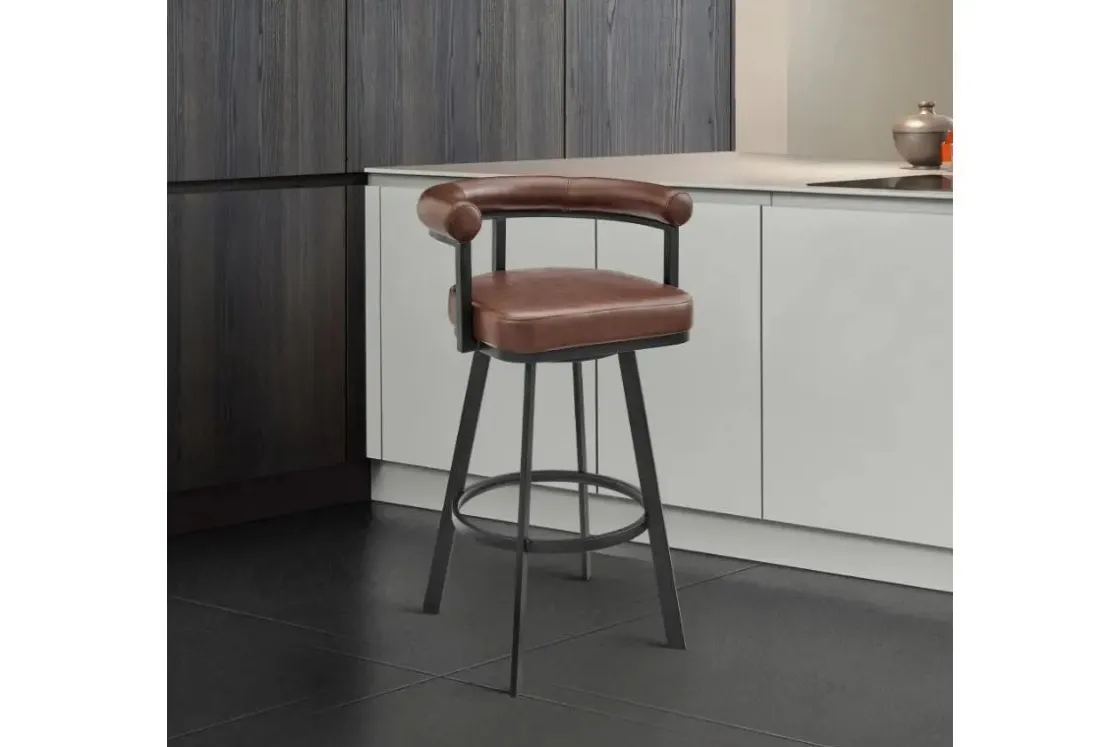 Mor Furniture Magnolia Barstool In Light Gray