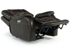 Mor Furniture Malibu 3 Power Recliner In Leather