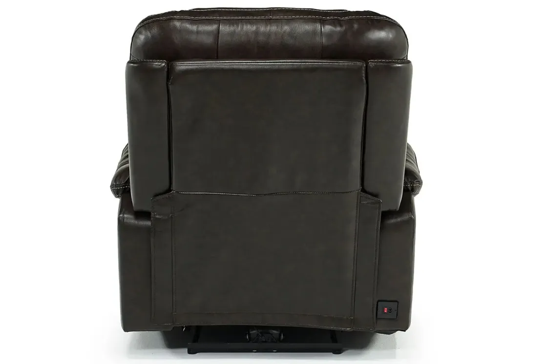 Mor Furniture Malibu 3 Power Recliner In Leather