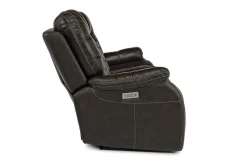 Mor Furniture Malibu 3 Power Sofa In Leather