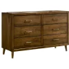 Mor Furniture Malibu Dresser In Walnut