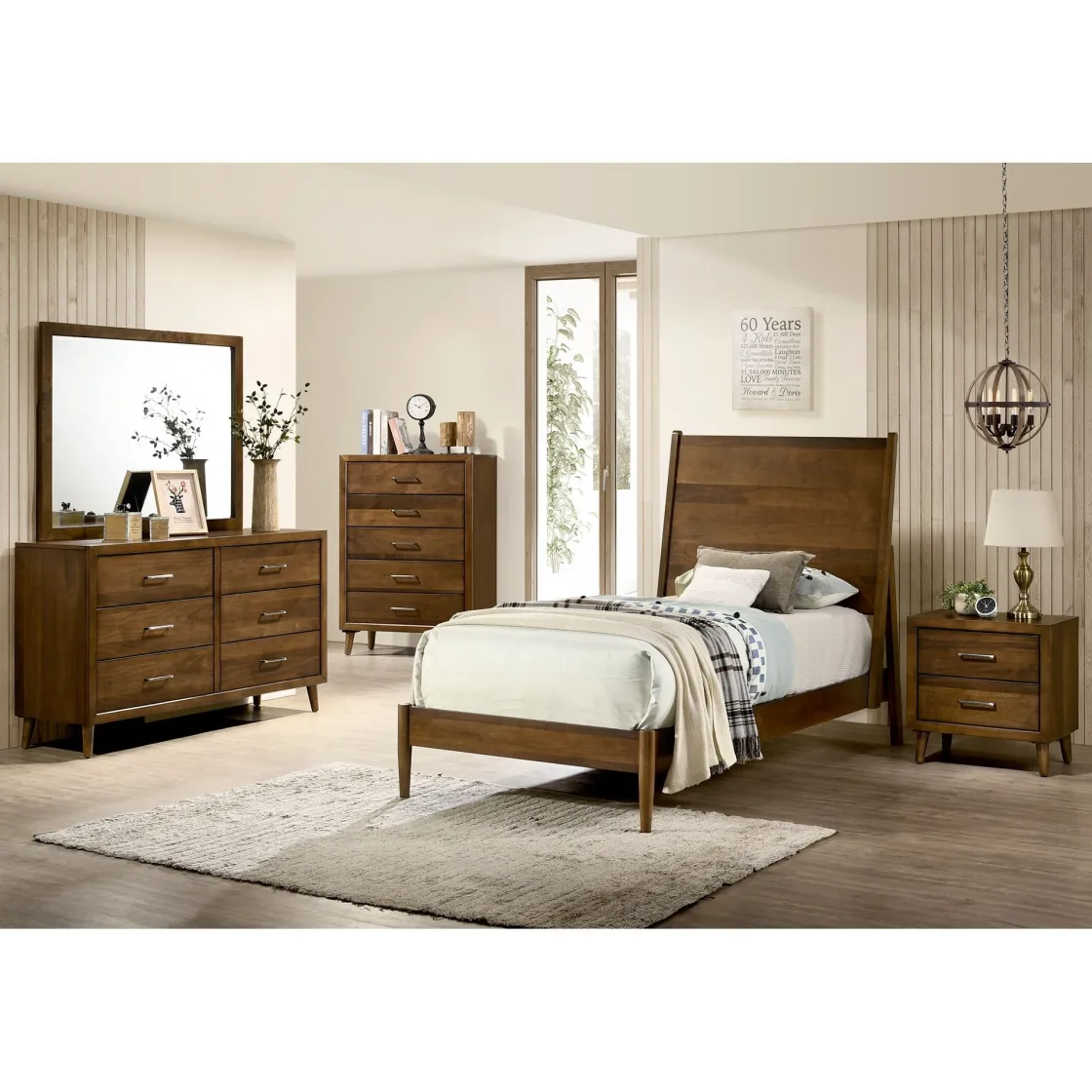 Mor Furniture Malibu Dresser In Walnut