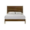 Mor Furniture Malibu Panel Bed In Walnut, Twin