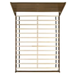 Mor Furniture Malibu Panel Bed In Walnut, Twin