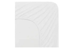 Mor Furniture Malouf Sleeptite 5 Side Mattress Pad In White, Twin