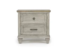 Mor Furniture Mariana Bed, Dresser, Mirror & Nightstand In Vintage Creme, Queen