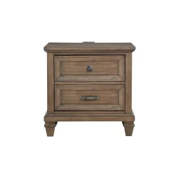 Mor Furniture Mariana Bed, Dresser, Mirror & Nightstand In Vintage Creme, Queen