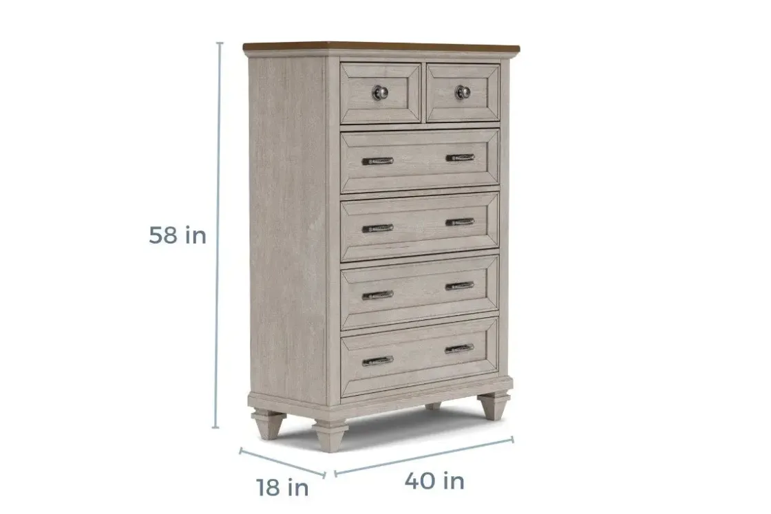 Mor Furniture Mariana Chest In Vintage Mocha