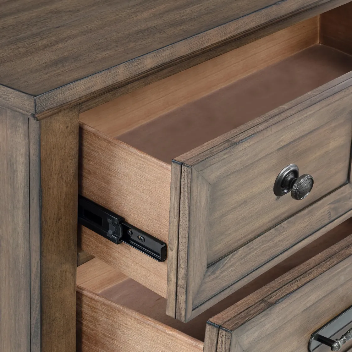 Mor Furniture Mariana Chest In Vintage Mocha