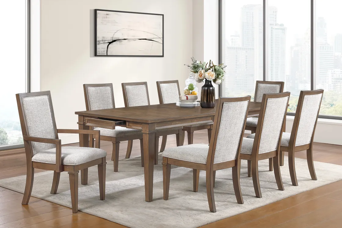 Mor Furniture Mariana Dining Table In Vintage Creme