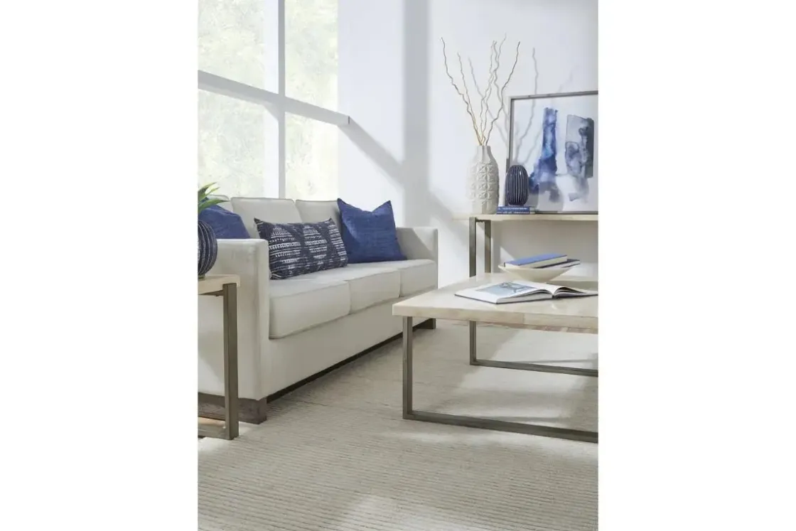 Mor Furniture Mario Coffee Table In Travertine
