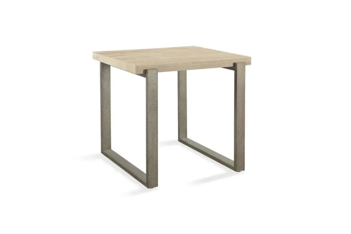 Mor Furniture Mario End Table In Travertine