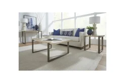 Mor Furniture Mario End Table In Travertine