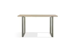 Mor Furniture Mario Sofa Table In Travertine